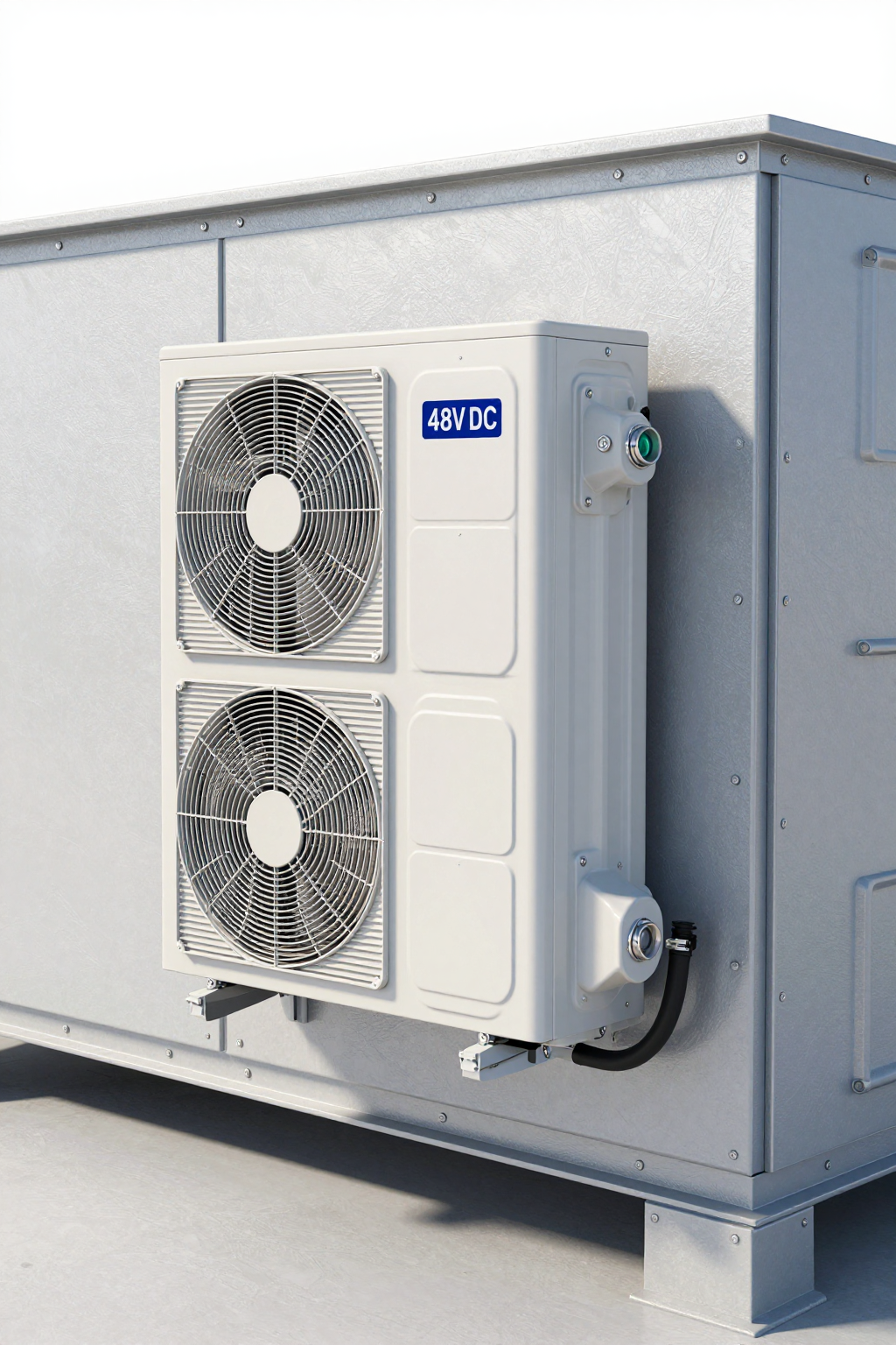 Graph comparing COP efficiency of TEC vs Micro DC Aircon