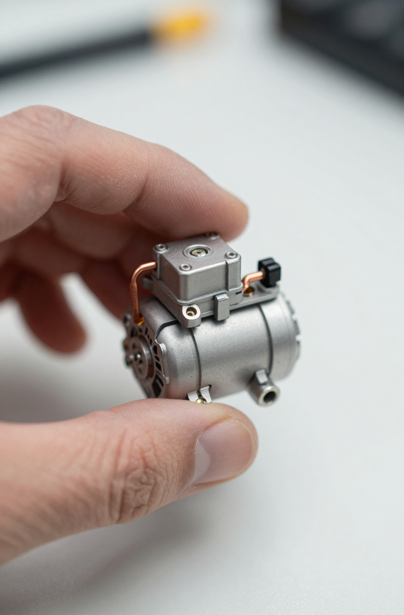 Thermal imaging showing a hot spot on a 48V battery module during a fast-charging cycle.