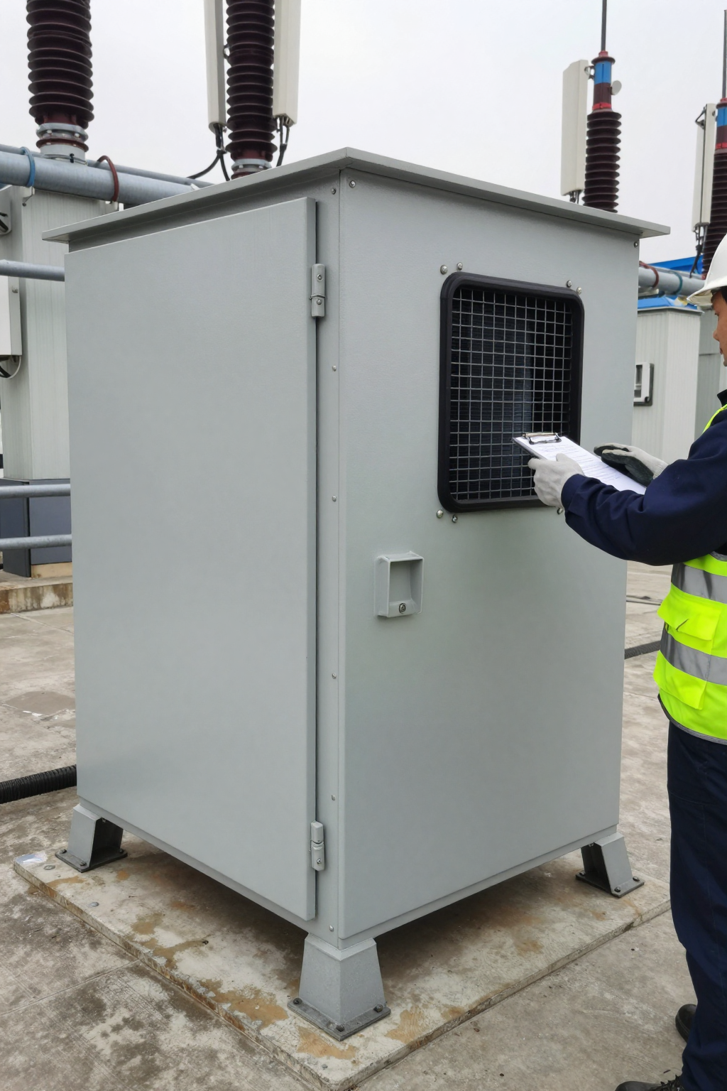 Sealed electronics enclosure with integrated condensate drain and evaporation system