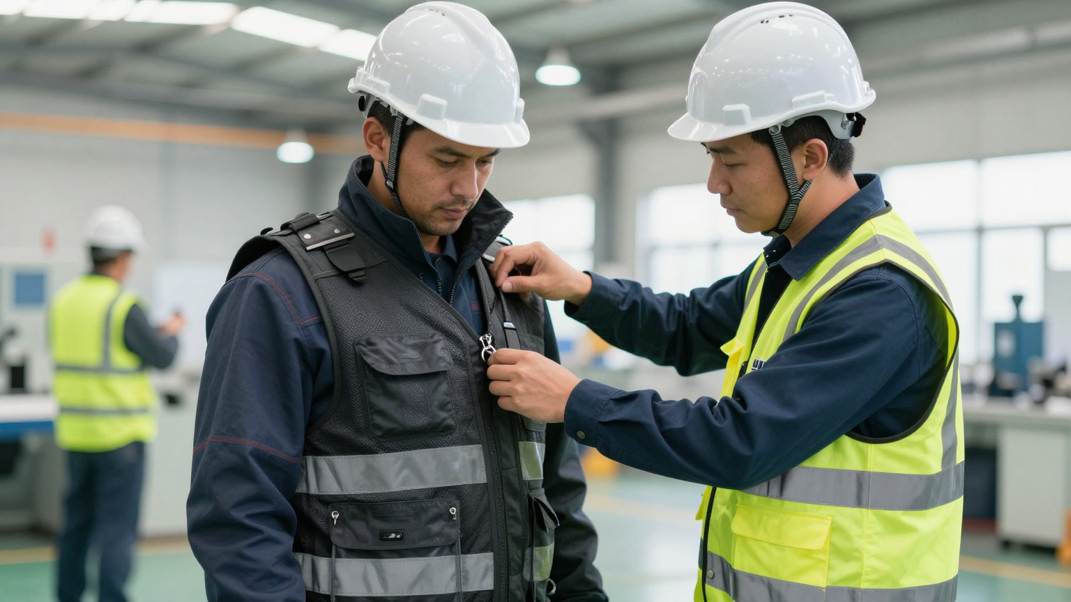 Close-up of dust accumulation on a heat exchanger fin array