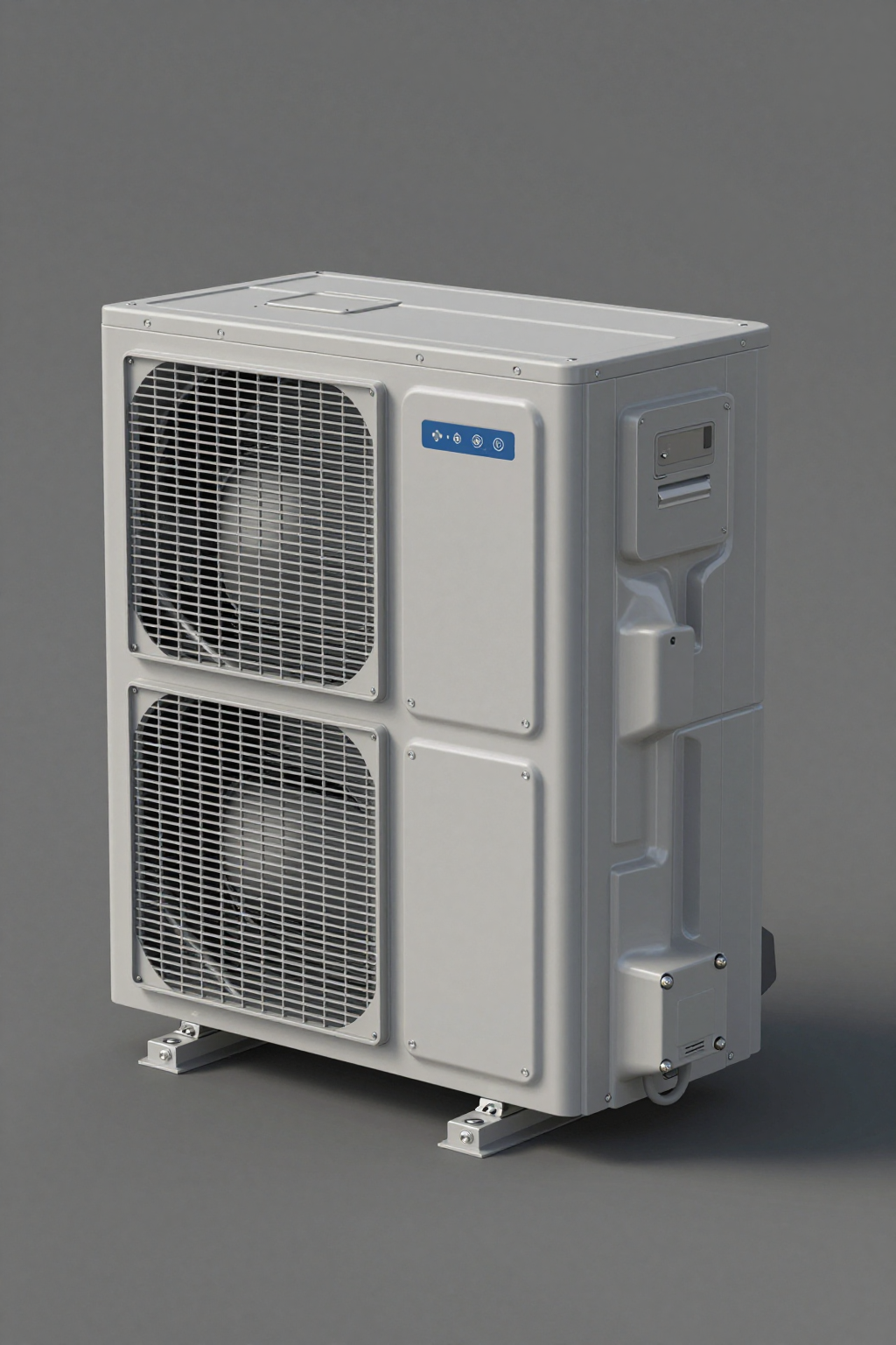 Micro DC Aircon evaporator coil with condensate management features