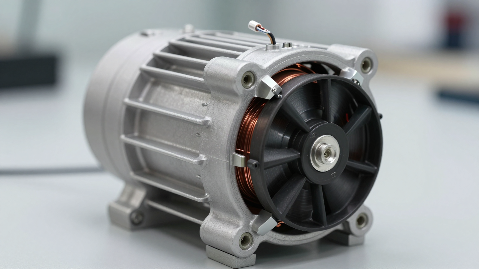 An engineer reviewing the electrical schematic for a direct DC cooling system, highlighting the simplified wiring.