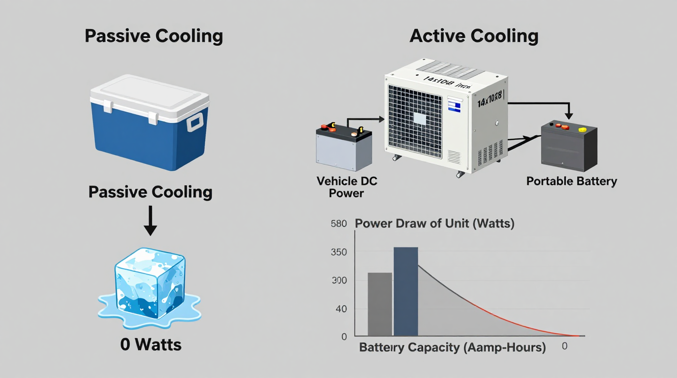 Technician connecting a quick-disconnect cooling line to a vest without removing PPE
