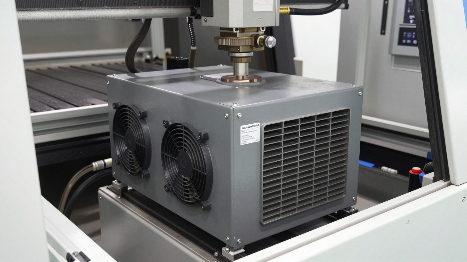DATA: thermal management selection matrix comparing TEC, fan cooling, and vapor-compression for different laser power levels