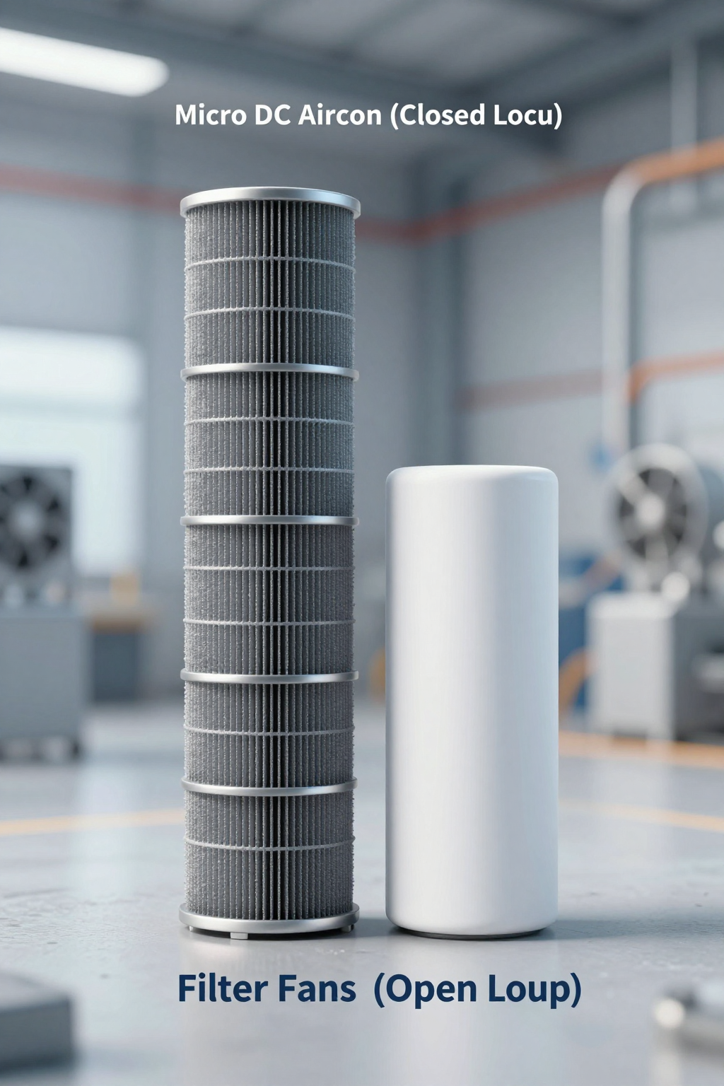 Chart illustrating the reduction in maintenance visits when using sealed cooling vs filter fans