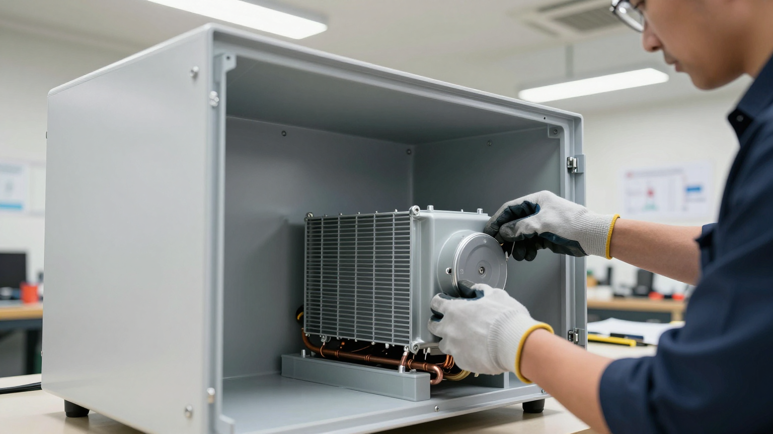 Capacity matching chart for miniature condensing unit selection in custom OEM refrigeration products