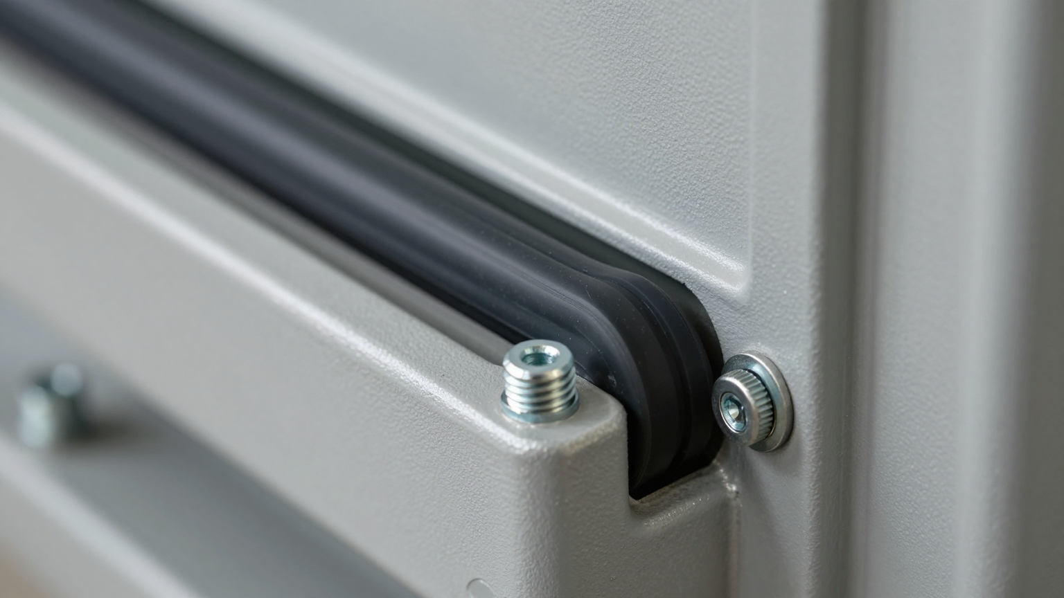 Diagram showing the closed-loop airflow path for proper nema 4x outdoor cabinet cooling, separating internal and external air.