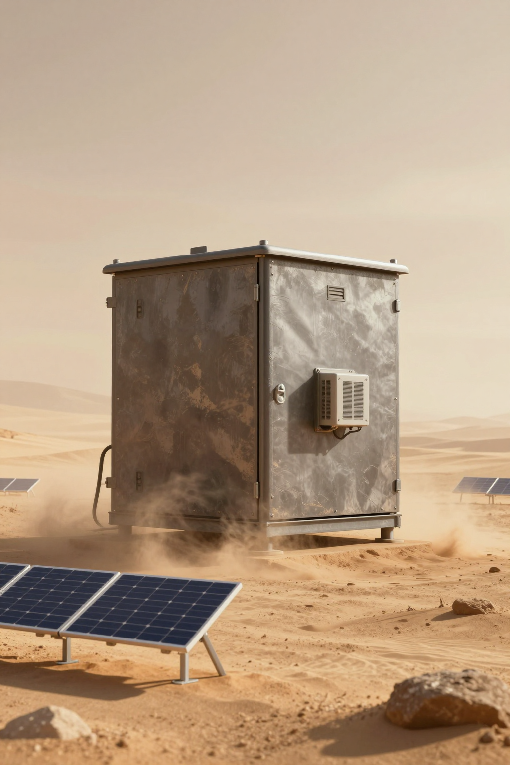 Graph showing voltage sag during AC compressor startup vs DC soft start
