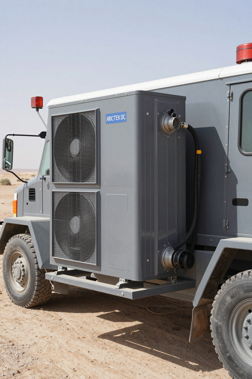 Proper ducting strategy for high ambient vehicle cooling