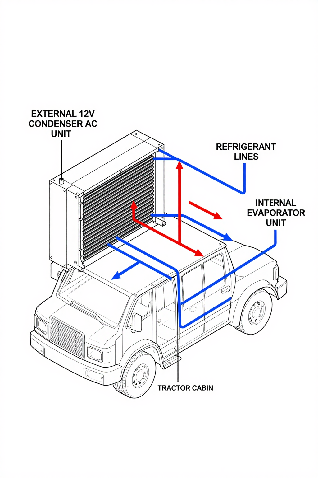 Diagram showing correct vs incorrect rubber grommet compression