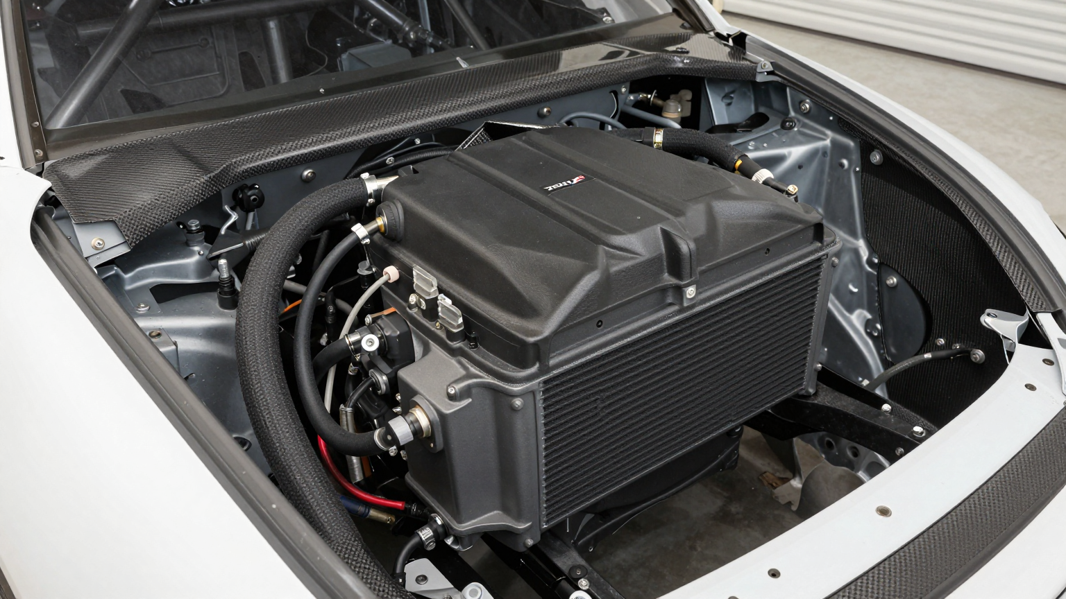 A side-by-side comparison of a simple ice-box system and a more complex active cooling unit.