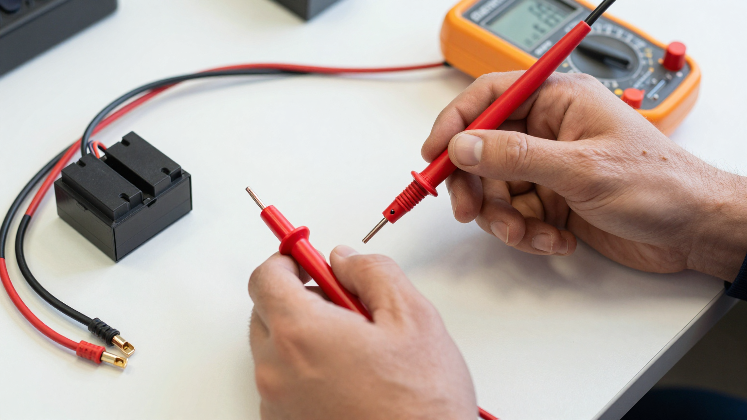 Thermal imaging of RV cabin showing heat leakage points
