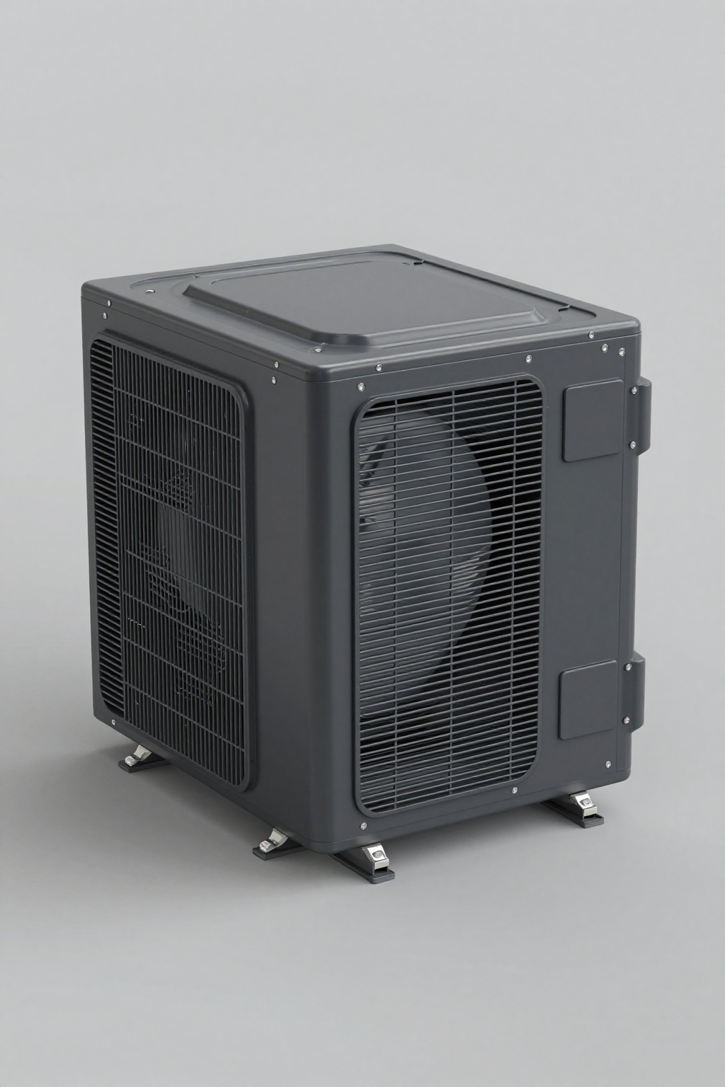 Diagram showing dust ingress in fan-cooled vs sealed active cooled enclosure