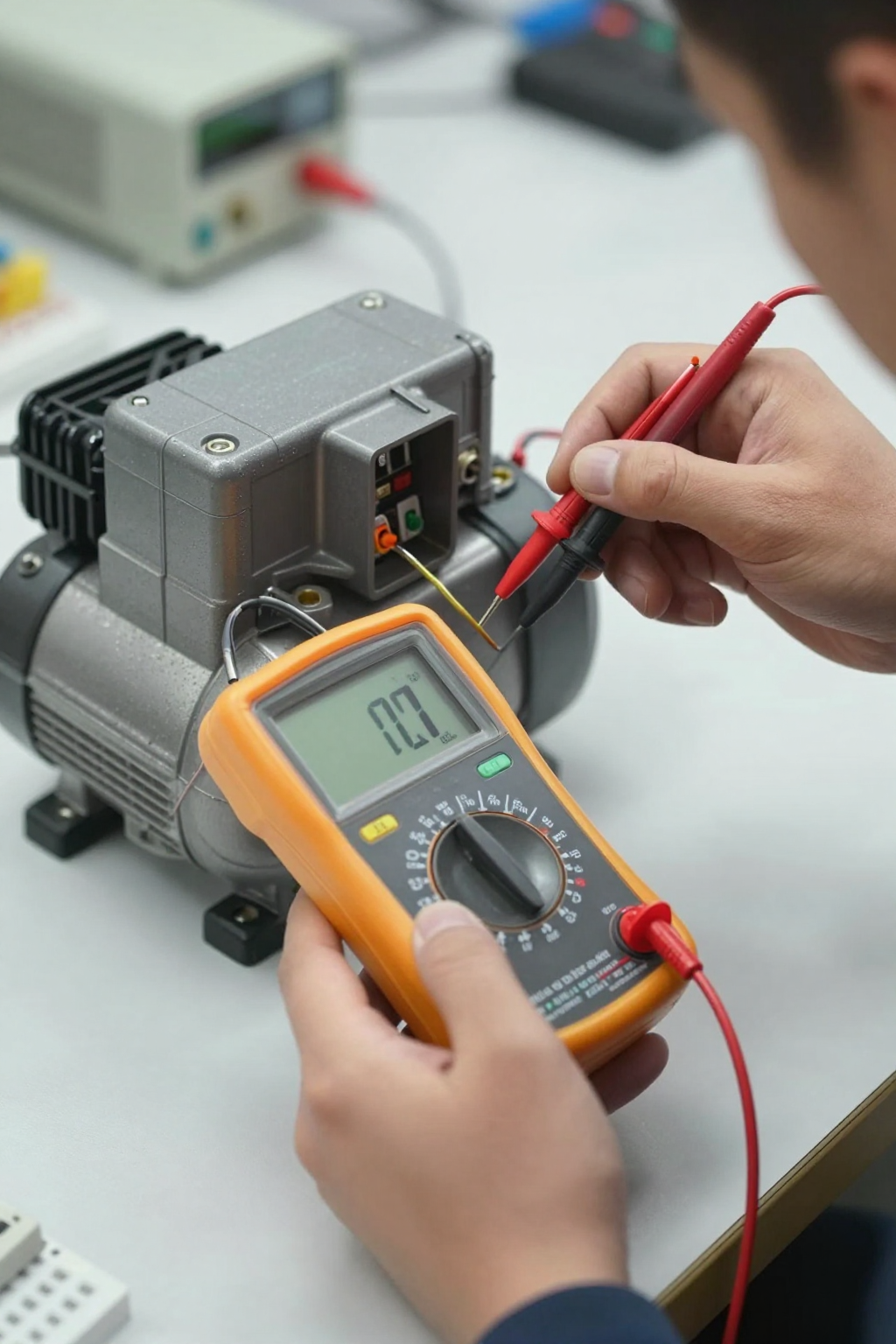 Diagram showing incorrect airflow in a UAV payload bay, with hot condenser exhaust being recirculated.